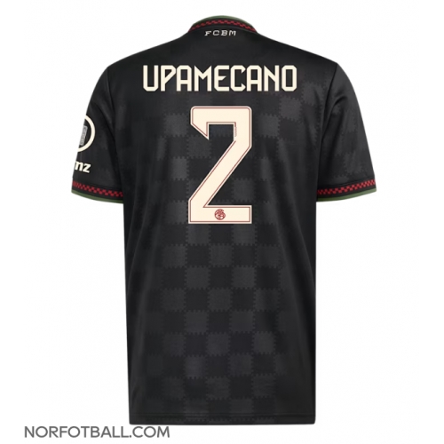 Billige Fotballdrakt Bayern Munich Dayot Upamecano #2 Replika Tredjedrakt 2025-26 Kortermet Billige Fotballdrakt Bayern Munich Dayot Upamecano #2 Replika Tredjedrakt 2025-26 Kortermet